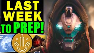 Destiny 2 Final Shape Prep Guide WATCH BEFORE JUNE 3  Huge Tips [upl. by Naeerb]