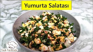 Yumurta Salatası Tarifi 🥚  Kahvaltı İçin Çok İyi Tercih ☑️ [upl. by Lammaj593]