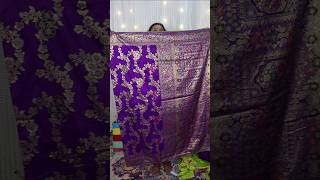 Meesho wedding wear saree unboxing 🔥meeshosareereview meeshosareehaul meeshosareeunboxing meesho [upl. by Gelb300]