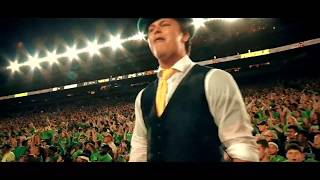 Here Come The Irish  Notre Dame Kickoff Song [upl. by Nonez]