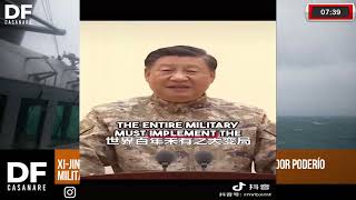 XiJinping le muestra los dientes al mundo Aterrador poderío militar chino [upl. by Rubina123]