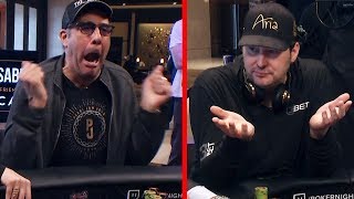 Brad Garrett SCOLDS bratty Phil Hellmuth  Poker Night in America [upl. by Sadella]