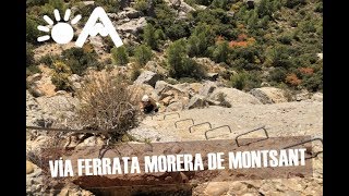 Via ferrata Morera de Montsant [upl. by Rahm]