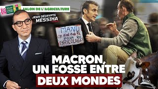 MACRON AU SALON DE LAGRICULTURE  LAUTRE CHOC DES CIVILISATIONS [upl. by Illib]