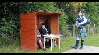 Bagpipes Music Solo Pibroch Piper 2018 Highland Games Birnam Highland Perthshire Scotland [upl. by Leuname]