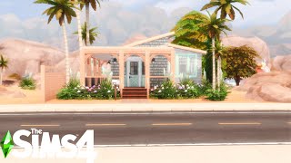 Overgrown RANDOWN Realistic Modular Home Sims 4 NO CC [upl. by Cherrita]