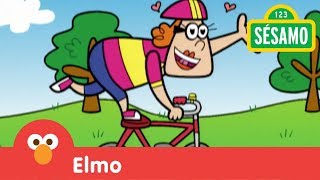 Sésamo ¡Elmo y el canal de las bicicletas [upl. by Gerek289]