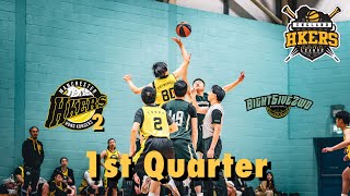 HKers Basketball League Manchester HKers 2 vs 8ight5ive2wo 1st Quarter [upl. by Florella427]