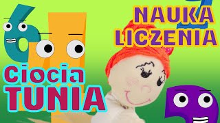 NAUKA LICZENIA  Piosenki DLA DZIECI  Ciocia TUNIA  TuniaTv [upl. by Yelnahs763]