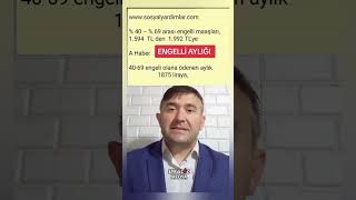 ENGELLİ AYLIĞI 69 ARASI  2023 TEMMUZ [upl. by Sirrom502]