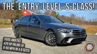 The 2022 MercedesBenz S 500 4Matic Is An Opulent Electrified Luxury Flagship [upl. by Fleck739]