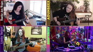 METAL GIRLS COLLAB  Metallica quotEnter Sandmanquot Cover [upl. by Yesnyl]