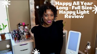 Full Size Happy Light  Review and Benefits of Light Therapy All Year Long [upl. by Notna]