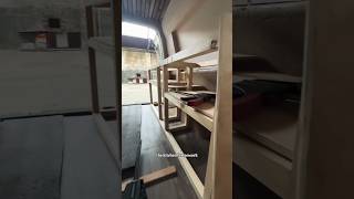 Micro Camper Van Build  VW Caddy Maxi Part 611 shorts vanlife microcamper [upl. by Trout]