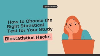 Biostatistics Series 8  How to Choose the Right Statistical Test for Your Study [upl. by Rem735]