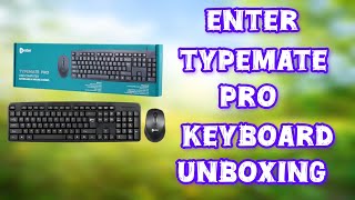 Enter Typemate Pro Keyboard Unboxing [upl. by Attenov]