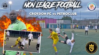 BIG G  “LONDON SENIOR CUP QUARTER FINAL” NON LEAGUE FOOTBALL EPISODE 42  Croydon Fc vs Petroclub [upl. by Ellemaj440]