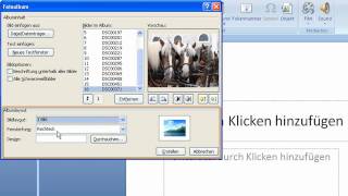 Powerpoint 2007  Fotoshow erstellen [upl. by Yllim]