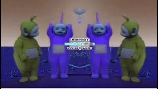 re upload teletubbies intro enhanced with confusion negative image and video effects [upl. by Einra]