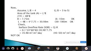 lecture 7 Design of sedimentation tank most important of various types circular rectangular [upl. by Atinal37]