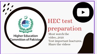 HEC test preparation 2025 [upl. by Akcinahs]