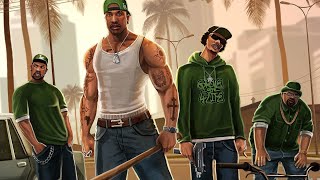 TEAMING UP WITH THE FRIENDS IN SAN ANDREAS TO COMPLETE THE MISSIONS AGAINST BALAS GANG 2 [upl. by Luehrmann]