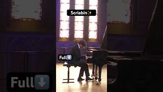 Performing Scriabin Etude on my recital🎹⬆️ [upl. by Arrad910]