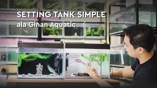 Setting Tank Simple ala GINAN AQUATIC Channa Pulchra [upl. by Pylle]