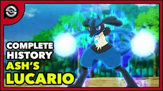 Ashs Lucario From Ace to LEGEND  Complete History [upl. by Rise]