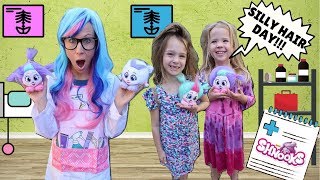 Toy Doctor Fixes Silly Kids Hair with Shnooks [upl. by Kyte]