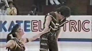 Profile on the Duchesnays FRA  1989 World Figure Skating Championships Ice Dancing Free Dance [upl. by Anirrehs]