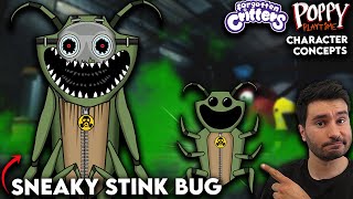 What Needs To Be In Poppy Playtime  Smiling Critters  Sneaky Stink Bug  Character Concept [upl. by Angelis]