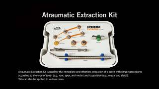 Surgery Video Atraumatic Extraction Kit Atraumatic Ceramic Adjacent [upl. by Isiad]