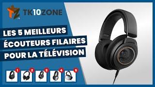 Les 5 meilleurs écouteurs filaires pour la télévision [upl. by Ciapha]