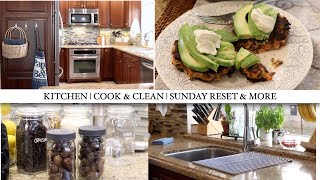 GET IT ALL DONE  SUNDAY RESET  COOKING  MORE [upl. by Aerdno236]