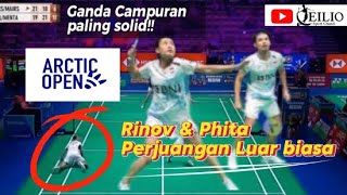 Rinov amp Phita Berjuang Untuk Kemenangan Luar Biasa Bertemu Dengan GregoryampJenny Arctic Open 2024 [upl. by Kling43]