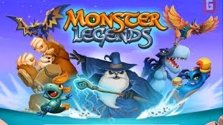 Monster Legends Mobile Gameplay Trailer HD [upl. by Nelan152]