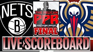 Pelicans vs Nets Live Scoreboard  Can New Orleans End Home Losing Streak [upl. by Sairacaz308]