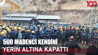 Çayırhan Termik Santralinde Madenci Eylemi  Hayata Dair [upl. by Sucramed]