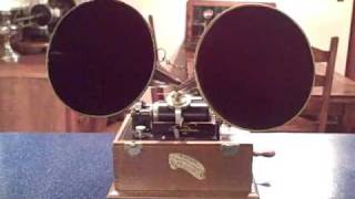 Edison Standard Phonograph with Polyphone Attachment [upl. by Etnasa]