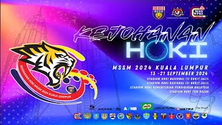 KEJOHANAN MSSM U18L HOKI 2024 PERAK VS TERENGGANU [upl. by Cinom714]