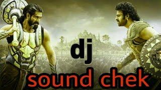 Jai jai kara bahubali 2 sound chekehavy vaivretion  mix by dj azad [upl. by Nathanael]