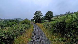 Part 2  Drivers Eye View Wales  Welshpool amp Llanfair Railway  Llanfair Caereinion to Welshpool [upl. by Dell188]