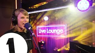 Taylor Swift covers Vance Joys Riptide in the Live Lounge [upl. by Nylzzaj]