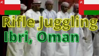 Rifle Juggling in Oman YEEHAA [upl. by Derman]