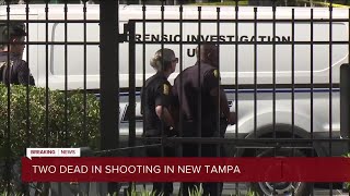 Two people dead after shooting in Tampa [upl. by Akenahs]