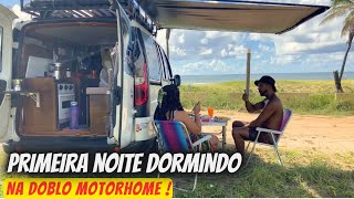 NOSSA PRIMEIRA NOITE MORANDO NA DOBLO MOTORHOME E DESPEDIDA FOI ASSIM   EP O1  TP 01 [upl. by Yenohtna]