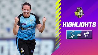 Bowlers Dominate At Adelaide Oval  Adelaide Strikers v Hobart Hurricanes Highlights  WBBL10 [upl. by Adnouqal]