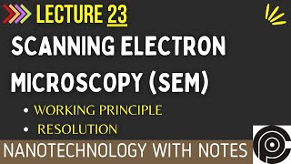 Scanning Electron Microscopy SEM  Scanning electron microscope working principle [upl. by Ethelstan]