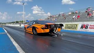 Test Hit in Big Block Nitrous Ford in 118deg Air Temps Driven by Steven Leerentveld [upl. by Blondell]